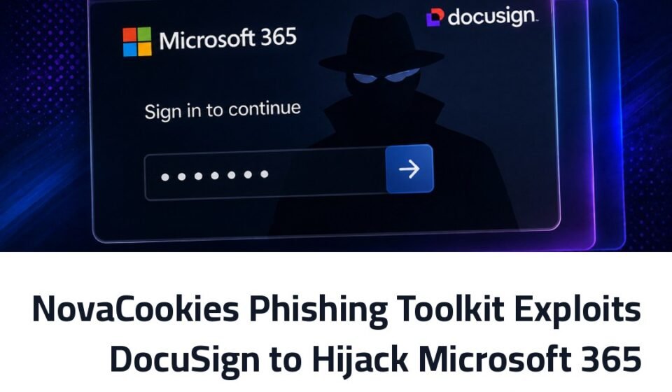 NovaCookies Phishing Toolkit Exploits DocuSign to Hijack Microsoft 365 Sessions