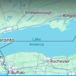Google Maps renames Lake Ontario to Lake America