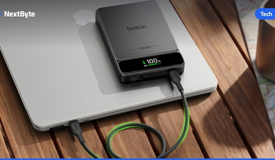 Belkin debuts its first semi-solid-state power banks