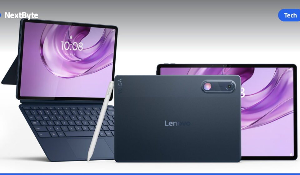 Lenovo Yoga Android Tablets Debut with 7 Years of Updates and 4K Displays